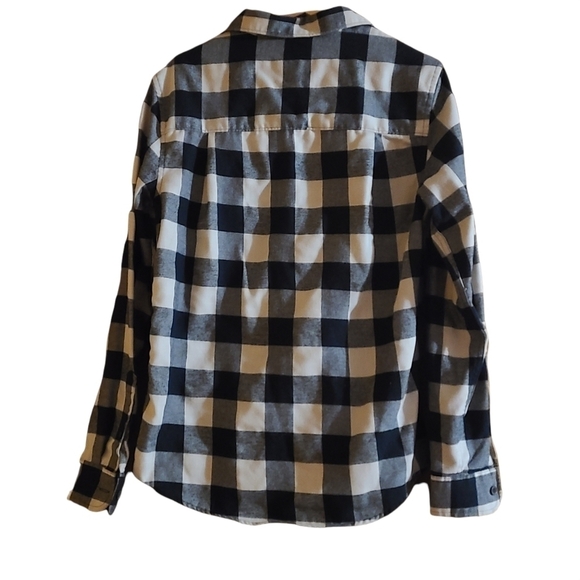 Wind River SMALL plaid checkered long-sleeve Button-down shirt westerncore - Picture 7 of 16